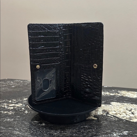 Brahman “Ady” Croc Embossed Wallet - Picture 4 of 9